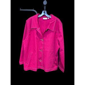 D & Co RED Utility Jacket size 2X